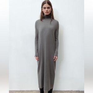 New Zara wool midi dress limited edition
